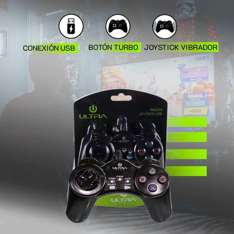 JOYSTICK USB PARA PC CON TURBO
